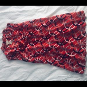 Banana republic sleeveless blouse